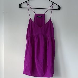 Madewell silk swing cami